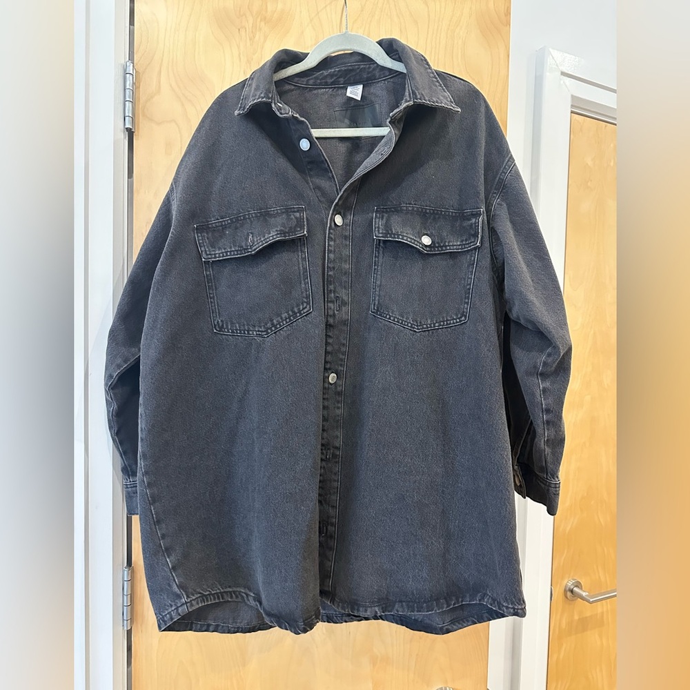 H&M Oversized Denim Jacket M/L